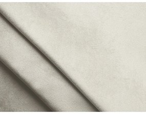 Бяла кадифена табуретка Moana – Makamii