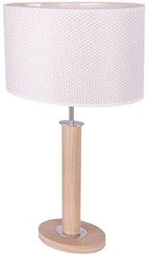Spot-Light 7017400211524 - Настолна лампа MERCEDES 1xE27/40W/230V дъб