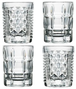 Комплект от 4 чаши за шотове La Rochère , 60 ml Assortis - La Rochére