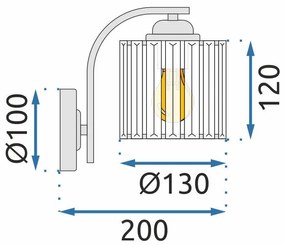 Лампа Lampa APP509-1W