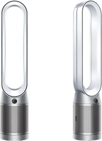 Пречиствател за въздух Dyson Purifier Cool PC1 544901-01, 50W, 30 м2, 287 l/s, 10 скорости, Air Multiplier™, Wi-Fi, Bluetooth, Осцилация, Бял/сребрист