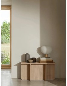 Бяла настолна лампа (височина 32 cm) Kami – Blomus