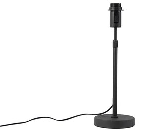 Модерна настолна лампа черна регулируема - Parte