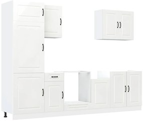 3314763 vidaXL Комплект кухненски шкафове от 7 части Kalmar, инженерно дърво