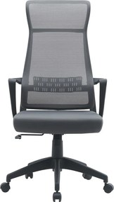 Сив тапициран офис стол Hoboken – Yes Everyday