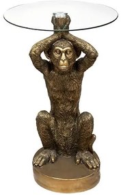 Холна маса atmosphera Wild Monkey, 40 cm, Стъкло