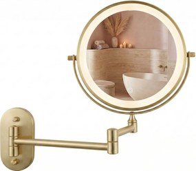 Огледало LED Glow Brush Gold