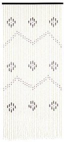 Бамбуково перде за врата в естествен цвят 90x200 cm – Maximex