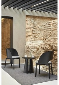 Черна масичка за кафе , ø 50 cm Cep - Teulat