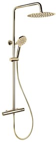 BATH DELUXE 31-120-07-64-00 - Душ комплект с термостат DRAGOR, лъскава месинг