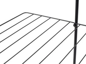 Матово черна сушилня за дрехи 30 m HangOn Tower – Brabantia