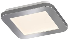 Сиво LED осветление за таван 17x17 cm Gotland - Fischer &amp; Honsel