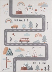 Кремав детски килим подходящ за пране 140x200 cm Coco 1134 – Ayyildiz Carpets