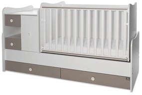 LORELLI Classic Трансформиращо се легло-люлка 190/72 см. MINI MAX БЯЛО/STRING