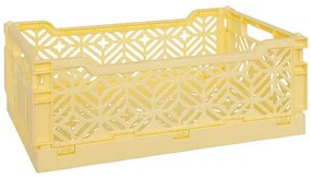 Детска сгъваема щайга Atmosphera Arry, 30x20x11,5 cm - Жълт