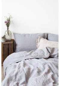 Светлосива ленена калъфка за възглавница , 70 x 90 cm - Linen Tales