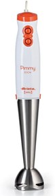 Пасатор Ariete PIMMY 0881/00, 200W, 2 скорости, Неръждаема стомана, Бял/оранжев
