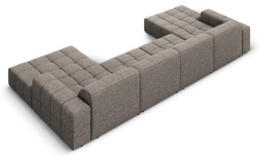 Тъмносив ъглов диван ("U" форма) Chicago – Cosmopolitan Design