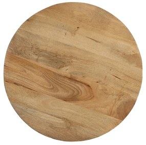 Кръгла масичка за кафе от масивно манго в естествен цвят ø 60 cm Mao – Ixia