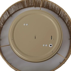 Japandi плафон естествен с абажур 38 см 2 светлини - Luz