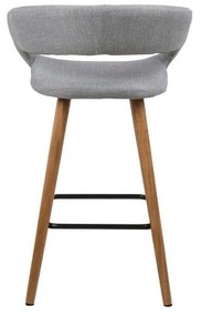 Комплект от 2 сиви бар столa Gill - Actona