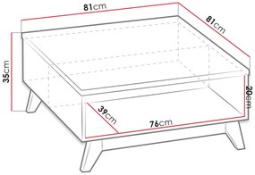 Масичка за кафе Sven