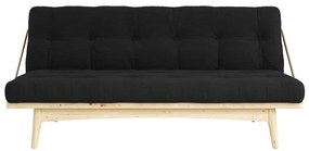 Променлив диван от велур / Черно въглен Folk Raw - Karup Design