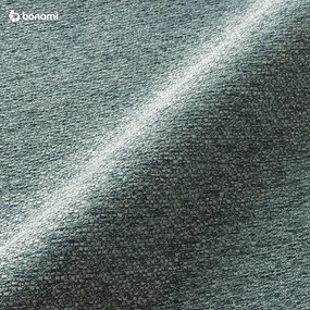 Зелено/синьо двойно легло 180x200 cm тапицирано с място за съхранение с включена подматрачна рамка Frieda – Meise Möbel