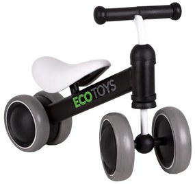 Детски скутер в черно ECOTOYS