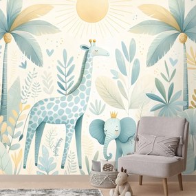 Тапет – Сладки животни в джунглата