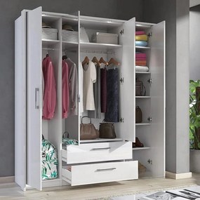 Гардероб Glossier 4-врати