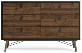 Тъмнокафяв скрин , 150 x 95 cm Ry - Tvilum