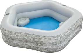 Bestway - Надуваем басейн 213 х 206 х 53см 54423