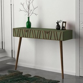 Меламиново стенен конзолно шкафче Forest в маслинен - орехов цвят 120x35x89,3см.