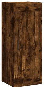 830521 vidaXL Стенен шкаф опушен дъб 34,5x34x90 см инженерно дърво