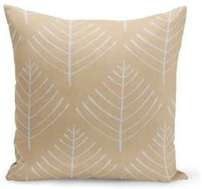 Възглавница с жълт коледен пълнеж, 43 x 43 cm - Kate Louise