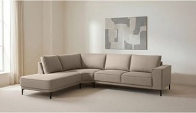 Светлокафяв ъглов диван (ляв ъгъл) Copenhagen – Scandic