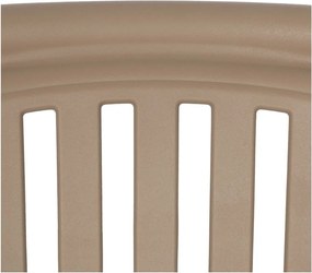 Бежов пластмасов трапезен стол Alia – Ixia