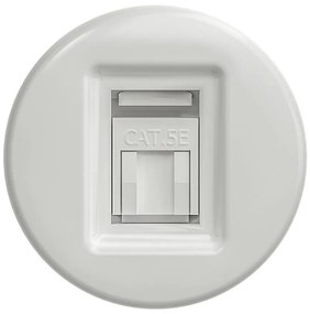 Kliklap - Ретро дата гнездо без рамка, бяло