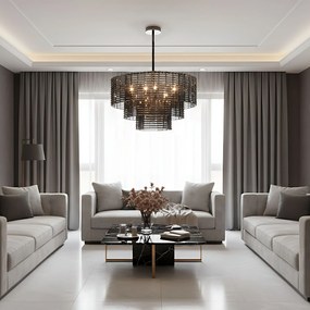 Висящо Таванно Осветление APP1678-8CP Сиво