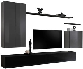 Холна секция Swiss II-Gray - Black