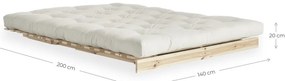 Зелен разтегателен диван 140 cm Roots - Karup Design
