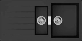 Hansgrohe S520-F530 Композитна мивка за вграждане върху плот