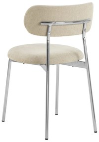 Кремав трапезен стол Lyric – Actona