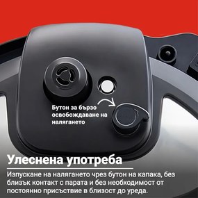 Мултикукър Instant Pot Duo Crisp + Air Fryer 140004401, 1500 W, 5.7 л, 11 програми, Кошница Air Fryer, EvenCrisp, Инокс