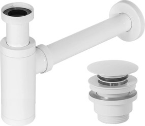 Сифон rea Click-Clack White