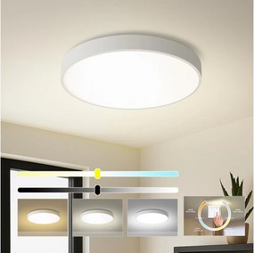 Brilagi - LED таванно осветително тяло POOL LED/60W/230V 3000/4500/6000K Ø 60 cm бяло