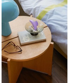 Кръгла странична масичка от декор от дъб ø 55 cm Dash – Hübsch