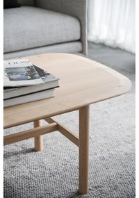Дъбова маса за кафе в естествен цвят 135x62 cm Hammond - Rowico