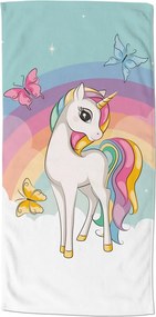 Детска кадифена плажна кърпа 75x150 cm Dash – Good Morning